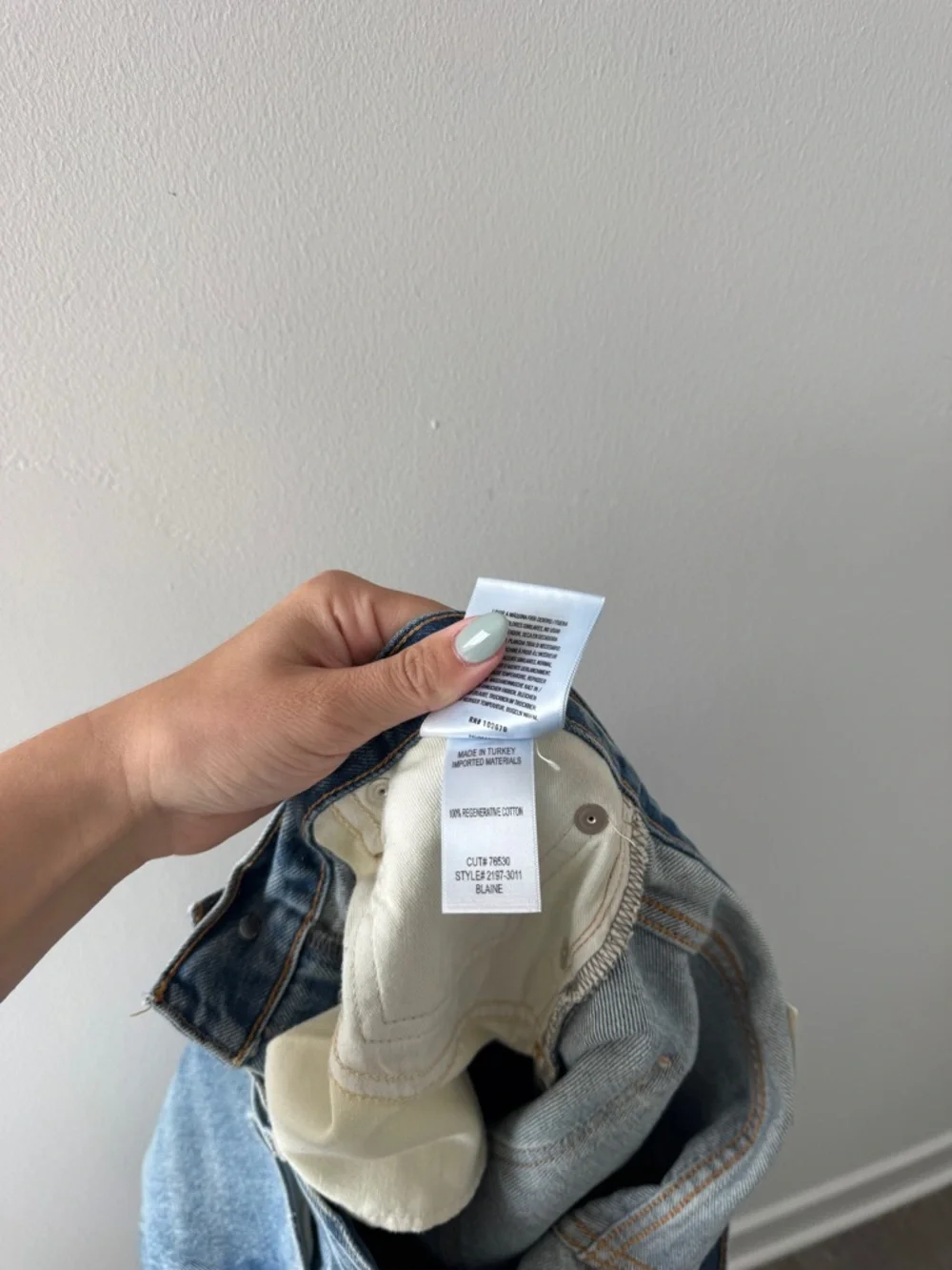 CITIZENS OF HUMANITY Blaine High Rise Straight Jeans in Perri 31